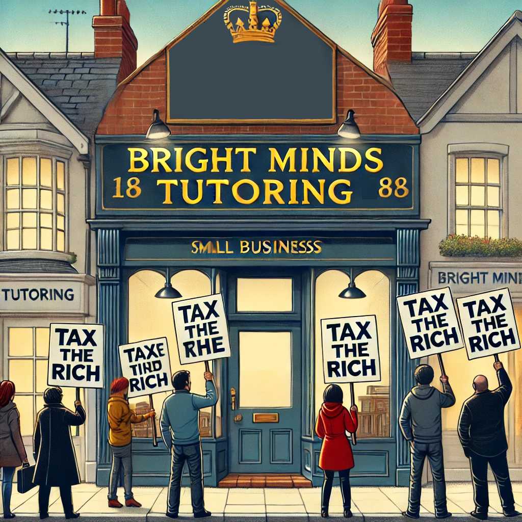 Protestors to tax the rich